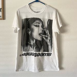 Ariana grande sweetener world tour shirt, white, merch, concert